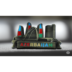 Bakı və Azərbaycandan Maqnitlər | Suvenirləri Alın